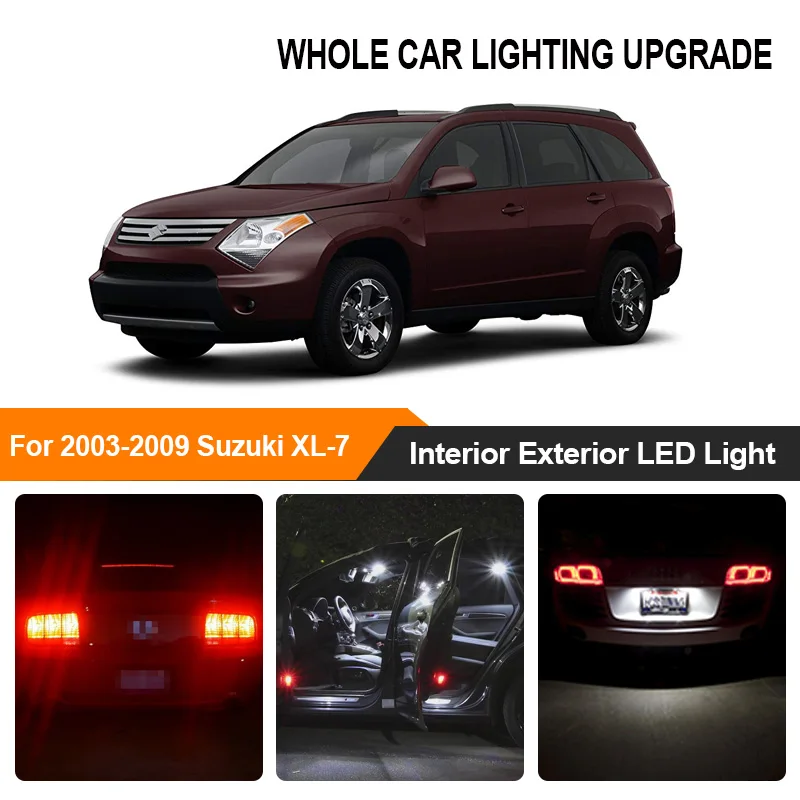 Белый Янтарный автомобильный лампы стоп сигнала наружный внутренний