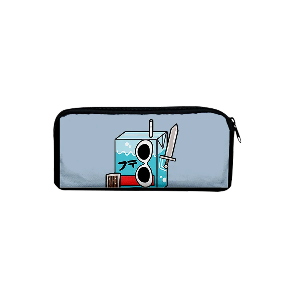 

New Georgenotfound Milk Merch Oxford Cloth Pencil Case Office Student Pencilcase Cute Canvas Pencil Bag School Supplies Pen Box