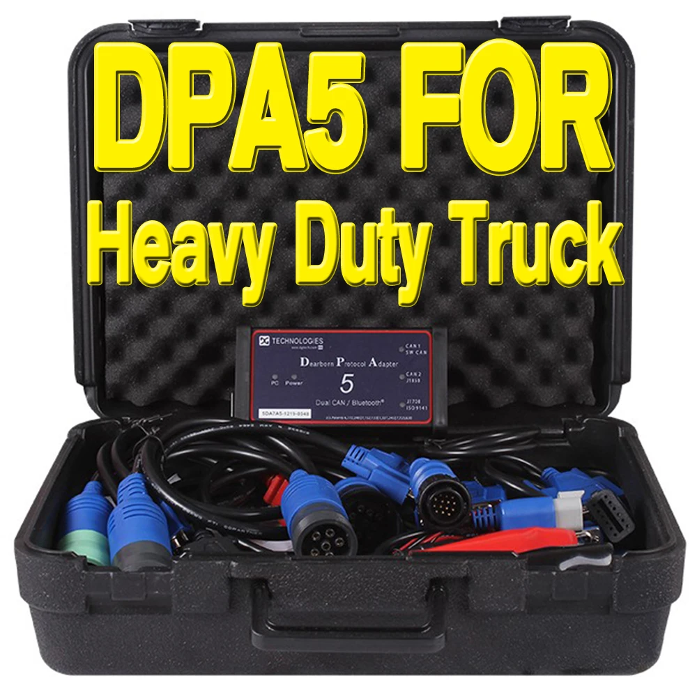 

Новейший DPA5 адаптер протокола Dearborn 5 сверхмощный OBD2 сканер для грузовиков DPA 5 дизельный сверхмощный диагностический инструмент без Bluetooth