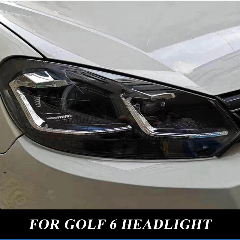 Передние фары в сборе для Volkswagen Golf 6 MK6 GTI 2009 2013|Фара авто сборе| |
