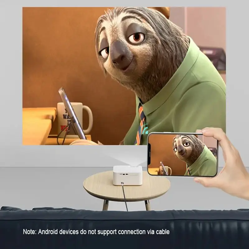 Wanbo X1 Профессиональный проектор 4K Android 9. Поддержка Netflix YouTube онлайн TV 350 ANSI люменов 1
