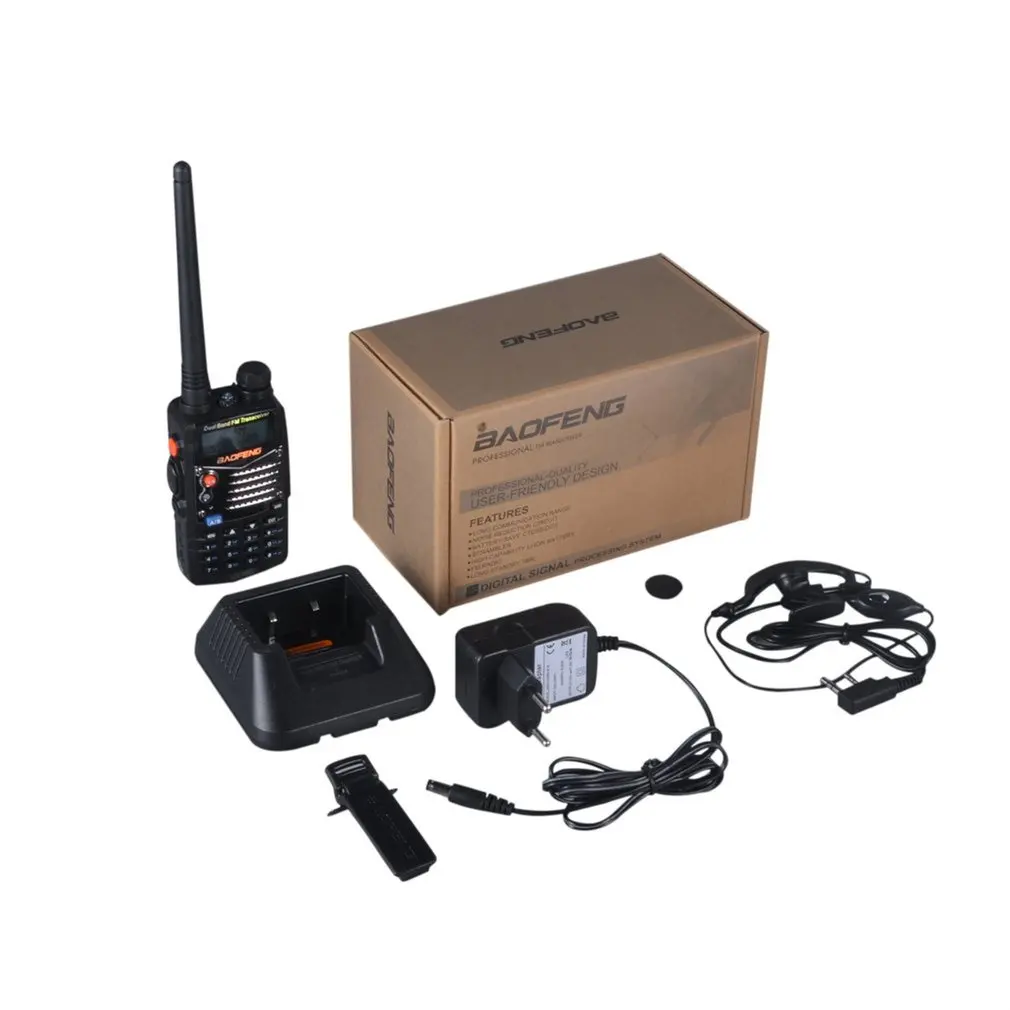 Baofeng uv 5re рация двухстороннее радио Vhf двухдиапазонное FM VOX cb коммуникатор для UV 5R