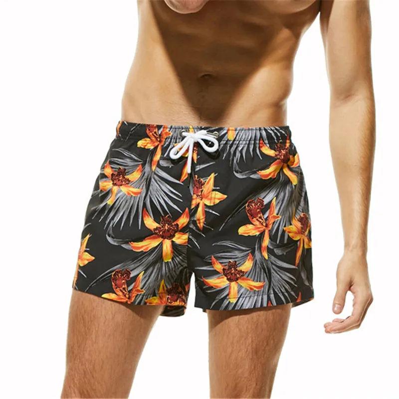 

Men's Casual Shorts Breathable Gym Sports Beach Pants Low-waist Board Shorts Summer Quick-Drying Swimwear Men Panties Beachwear