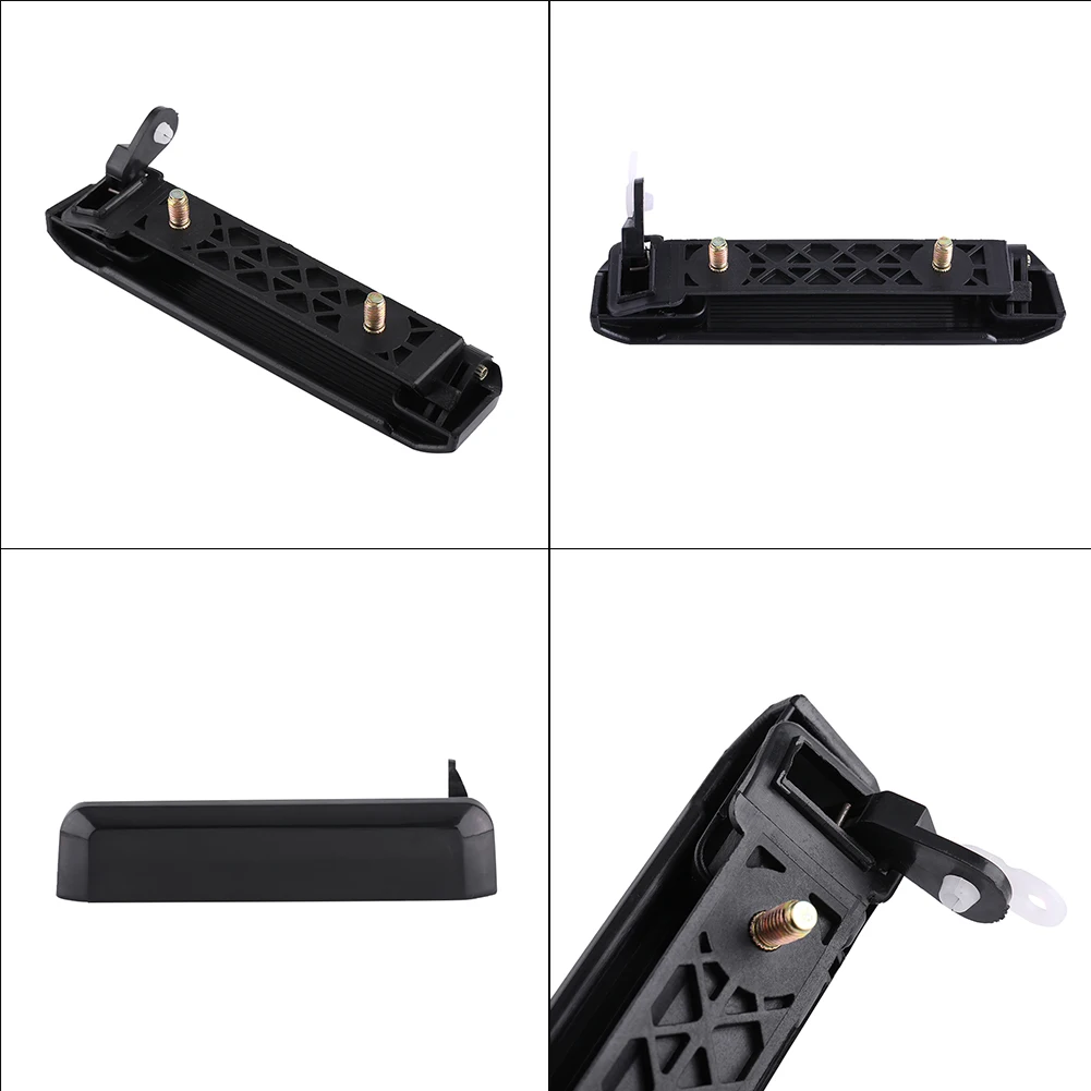 Семейный передний левый и правый комплект черный матовый формованный пластик