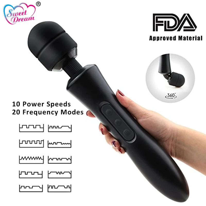 Вибратор фаллоимитатор для массажа тела 20 режимов|Вибраторы и вибромассажёры| |