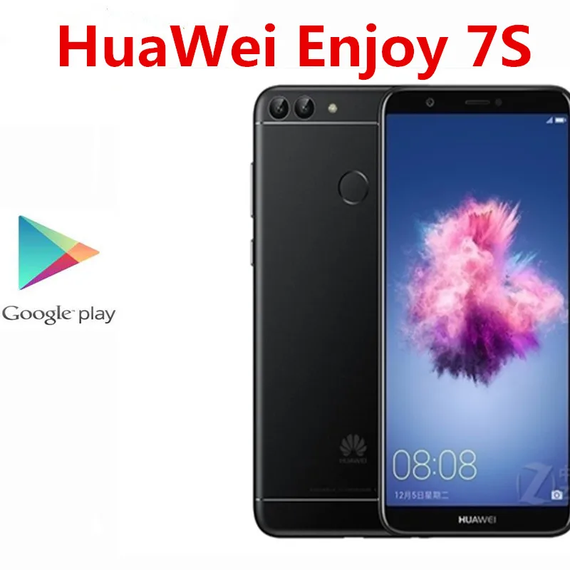 Сотовый телефон HuaWei Enjoy 7S P Smart с международной прошивкой 4G LTE 4 Гб ОЗУ 64 ПЗУ Android 8 0