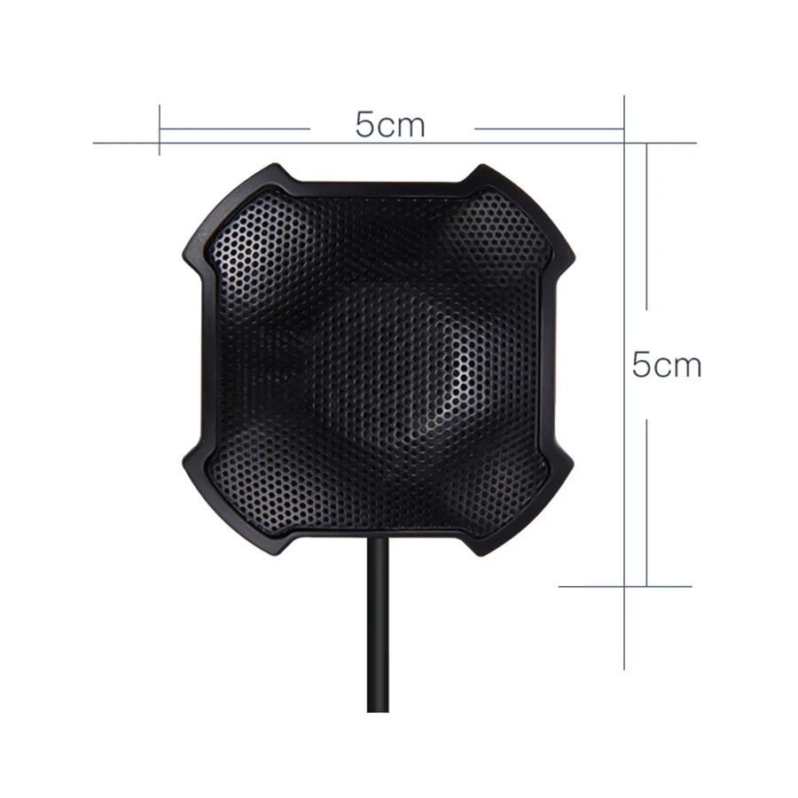 

MAMEN 3.5mm Mini Desktop Microphone Condenser Microfone With 1.5m Cable Omnidirectional Pickup MIC For Video Conference Game