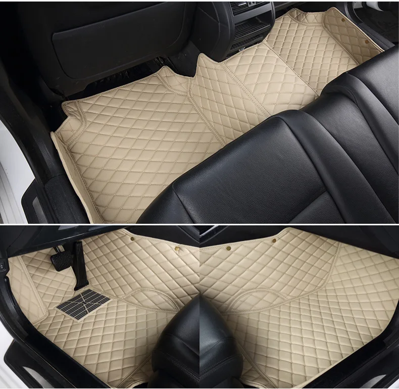 Автомобильные коврики MSUEFKD для VW Beetle Atlas CC Golf GTI Jetta Passat Polo Tiguan Transporter автомобильный коврик