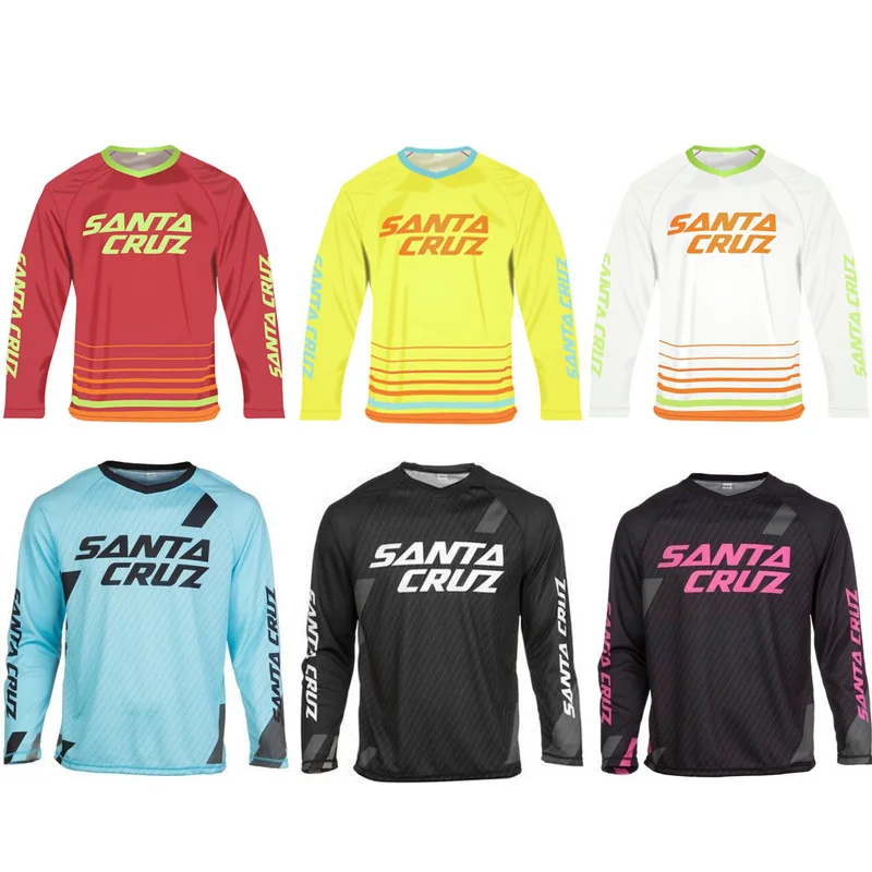 Майка мужская из лайкры спортивная одежда для горных и мотокроссов велоспорта