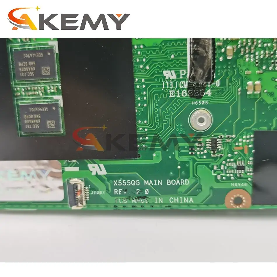 akemy for asus x555yi x555ya x555d a555dg x555qg x555y notebook mainboard motherboard fx 8800p cpu 8gb ram 2g gpu tested full ok free global shipping