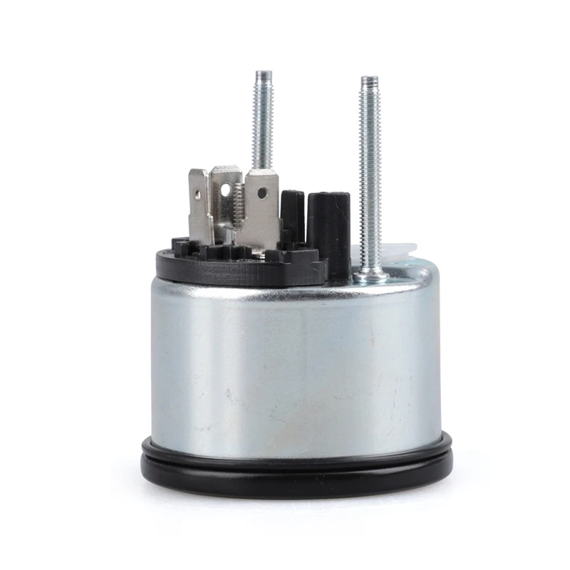 AU05 -52 мм масла автомобиля Температура датчик температуры метр Черный указатель 12V