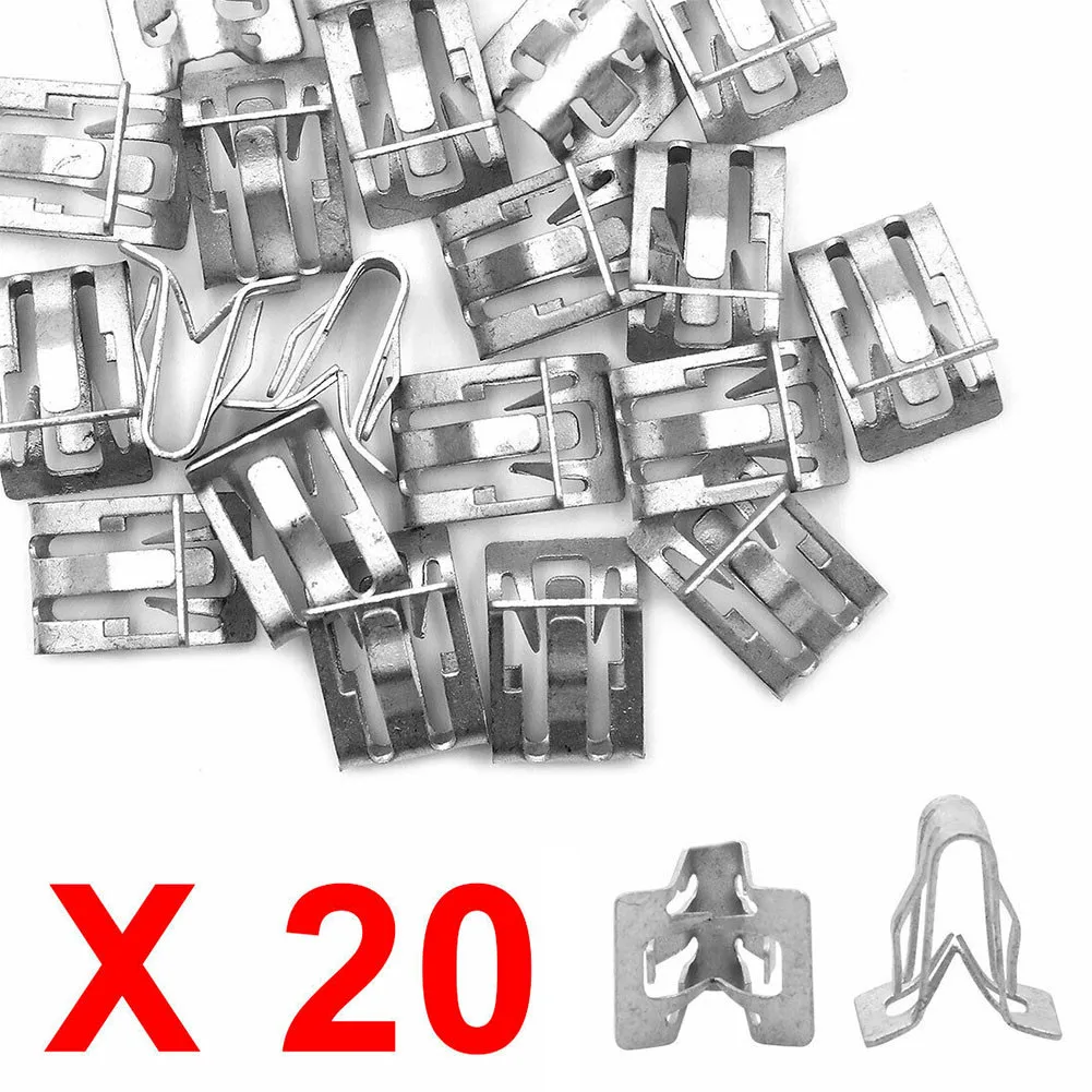 

Trim Metal Retainer Clip For Auto Car Metal Retainer Tone Clip Dash Dashboard Durable