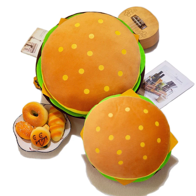 

The New Hamburger Pillow French Fries Plush Toy Doll Children Girl Doll Pillow Toys