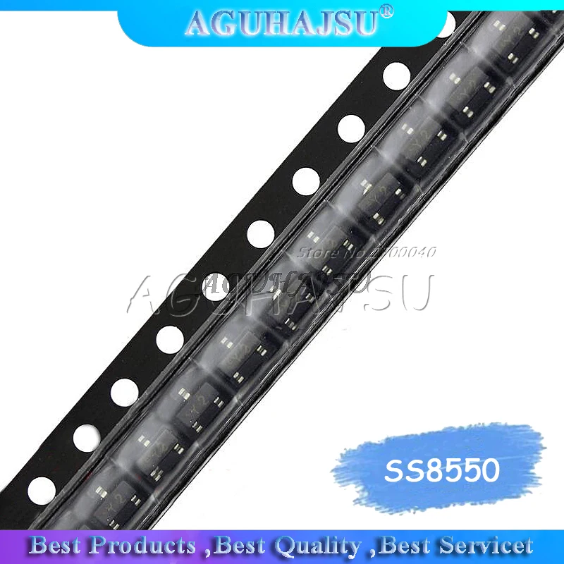 100 шт. SS8550 SOT23 MMBT8550 MMBT8550LT1G SOT SMD Y2 23 3 транзистор новый оригинальный|Транзисторы| |