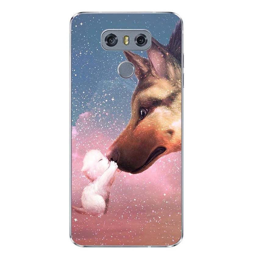 Ciciber Animal Cat для LG G7 G6 G5 G4 V40 V35 V30 V20 THINQ мягкие ТПУ чехлы телефонов чехол K8 K10 K4 K7 2017 2018 K9