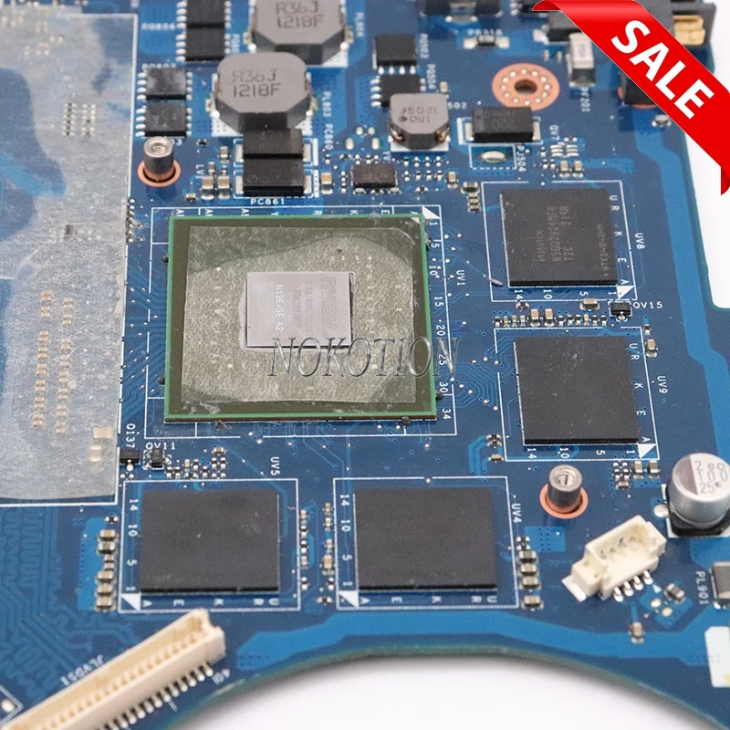 NOKOTION QIWY4 LA-8002P 0001314 Laptop Motherboard For Lenovo Y580 HM76 DDR3 GTX660M 2G Graphics | Компьютеры и офис