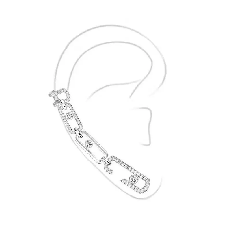 Be 8 Новое поступление нормальное качество AAA серьги с цирконием кубической