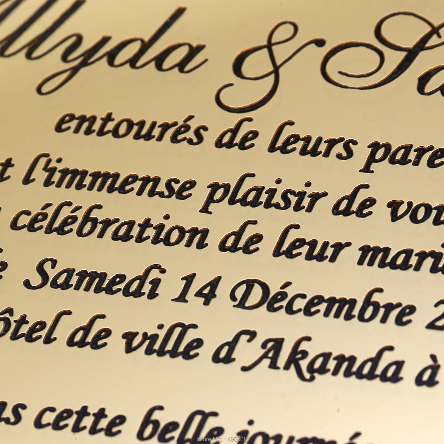 Акриловые Пригласительные открытки с цветами лазерная фотоакриловая Свадебная