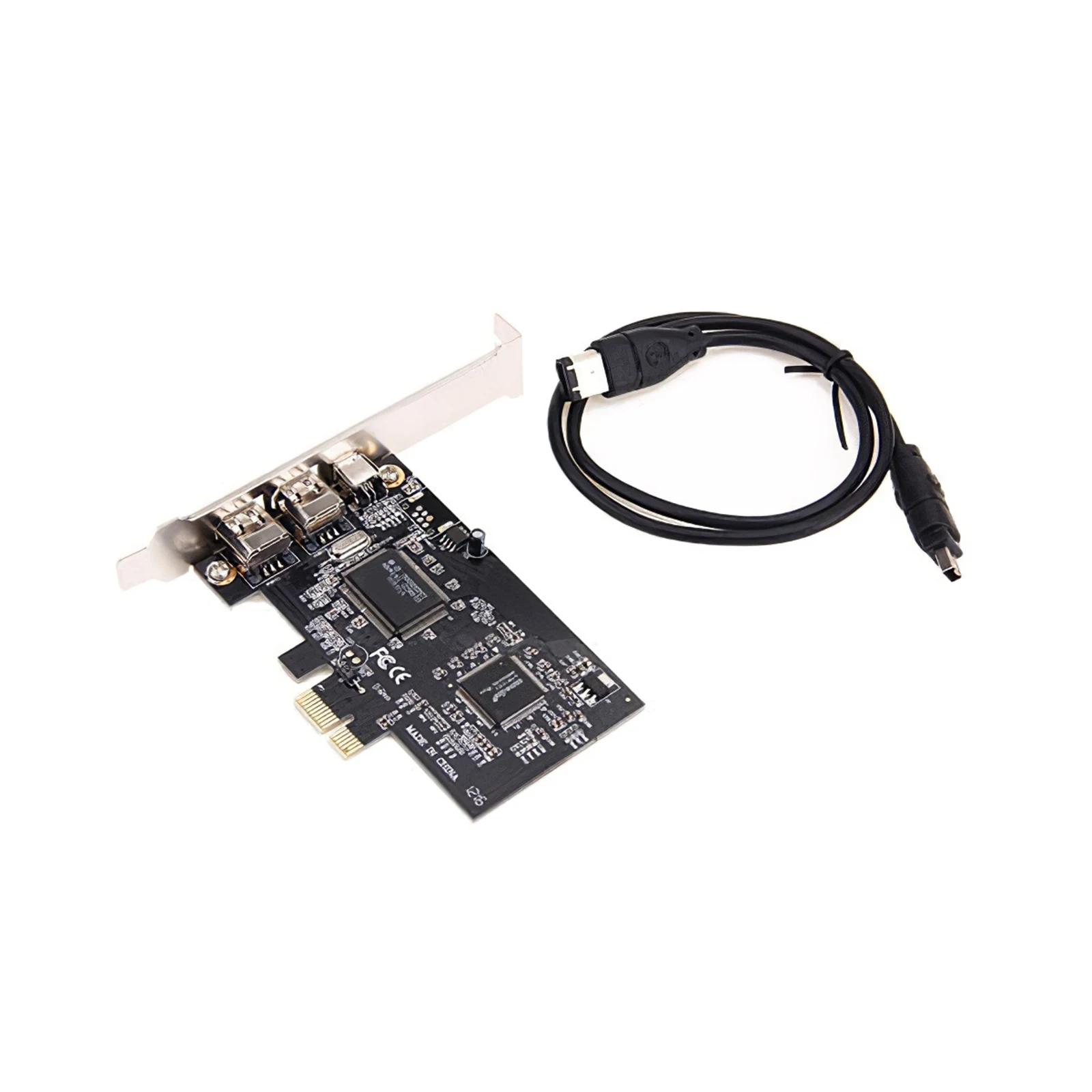 плата контроллера pci express pci e x1 на 3 по