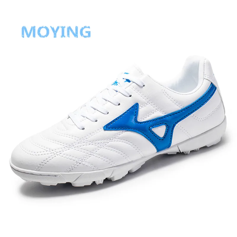 Popular Style Men's Soccer Shoes Turf Children Football Boots Lace Up Football Boots Students Kids Soccer Sneaker Made In China