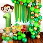 Набор воздушных шаров в виде животных в джунглях, 30 шт.