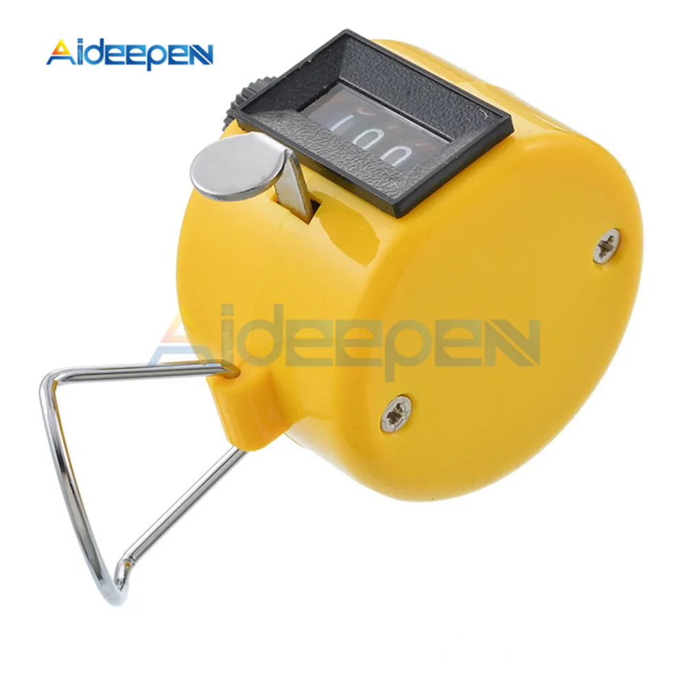 Счетчик с 4-значным цифром портативный электронный цифровой счетчик