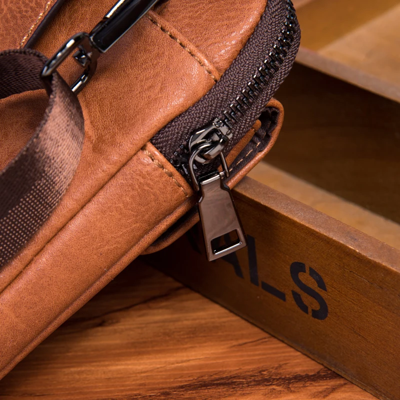 

2021 new men's waist bag messenger small bag shoulder bag wear belt bag mobile phone bag vertical hanging bag