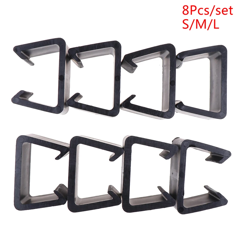 

High Quality 8Pcs Rattan Furniture Clips Rattan Sectional Connector Fastners Clip Sofa Alignment Fasteners Clips S M L Size