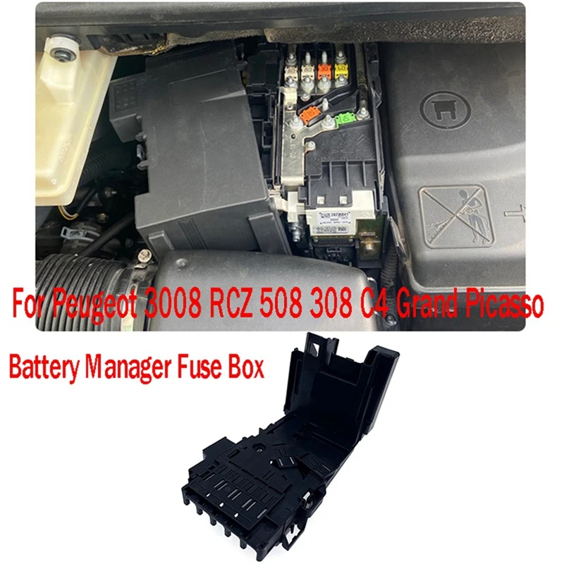 

Car BPGA Battery Manager Battery Fuse Box 9666527680 6500GR 6500GQ for Peugeot 3008 RCZ 508 308 C4 Grand Picasso