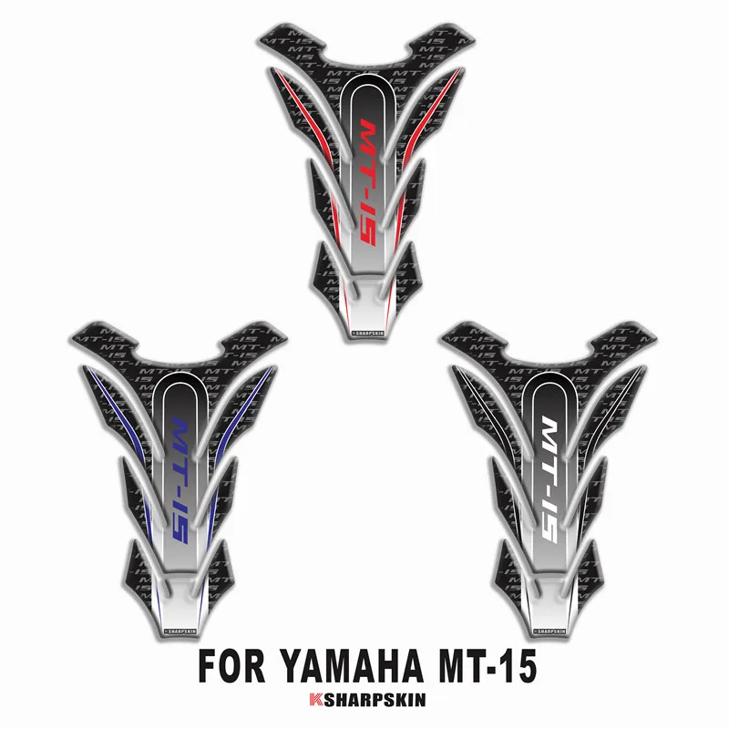 Мотоциклетная 3D наклейка для топливного бака mt15 защитная декоративная YAMAHA MT 15 Fish