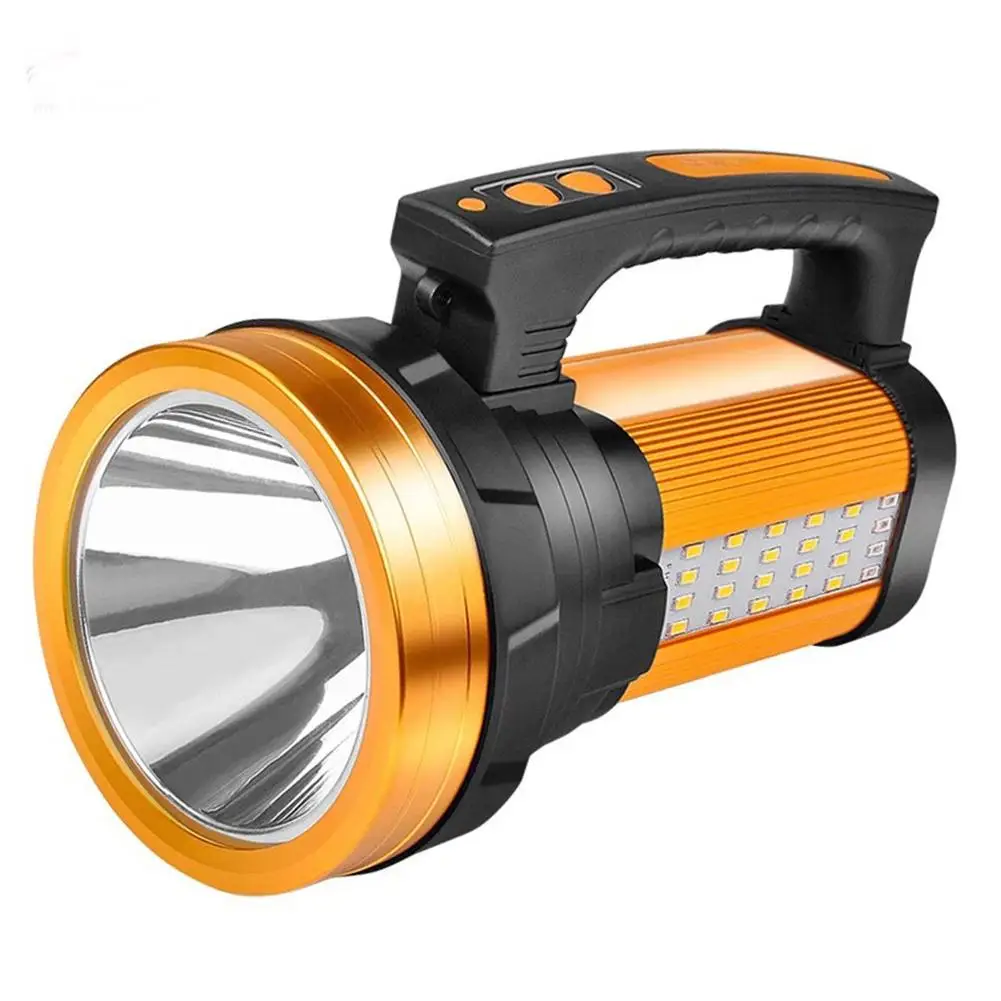 

Portable Handheld Super Bright Spotlight Rechargeable LED Torch Light Flashlight