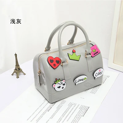 Light Grey LIXUN силиконовые летние сладкие конфеты желе сумки для женщин Повседневная сумка женская через плечо пляжные сумки для девочек сумка Bolsas - Цвет: Light Grey