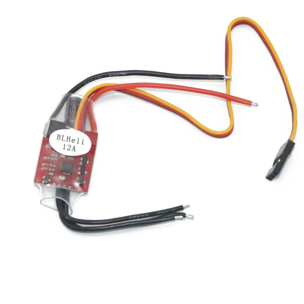 1 шт. BLHELI 12A миниатюрный бесщёточный электродвигатель ESC 14 2 2-3S для 160-250 Multirotor FPV Racing