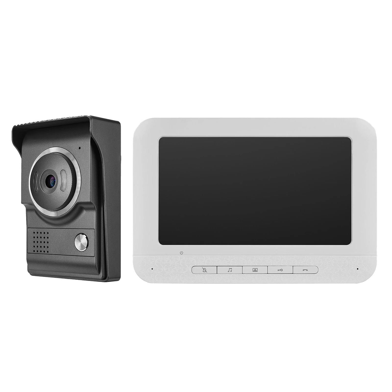 

Apartment Intercom System 7" Monitor Video Door Phone Doorbell