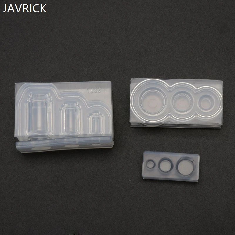 Мини джем ручной работы 3D мини бутылка для воды кулоны фляга пищевых продуктов УФ