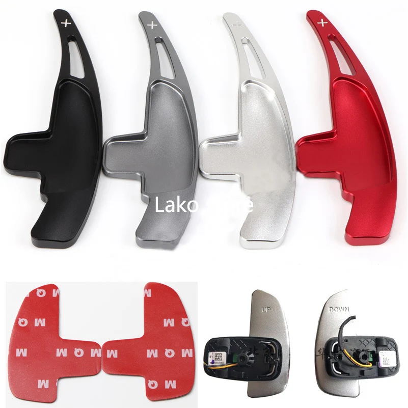 

Весло переключения рулевого колеса для Mercedes Benz A45 AMG 2014 CLA45 AMG 2013-2014 E63 AMG C63 AMG 09-14 S63 AMG 07-14, серое, 2 шт.