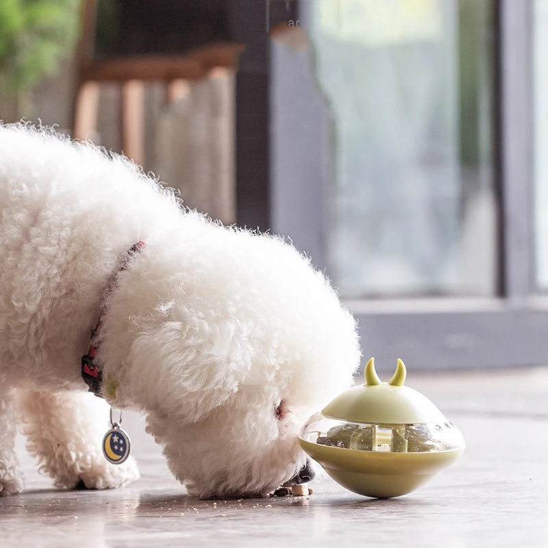 

Interactive Dog Toys Ball Food Dispener IQ Puzzle Pet Traning Toys Chew Leaking Food Feeder Ball Puppy Training Funny Toy
