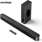 Bluetooth Колонка для домашнего кинотеатра, Bluetooth 5,0, Беспроводная оптическая Проводная звуковая панель 120 Вт, 3D стереозвук, сабвуфер, ТВ-система