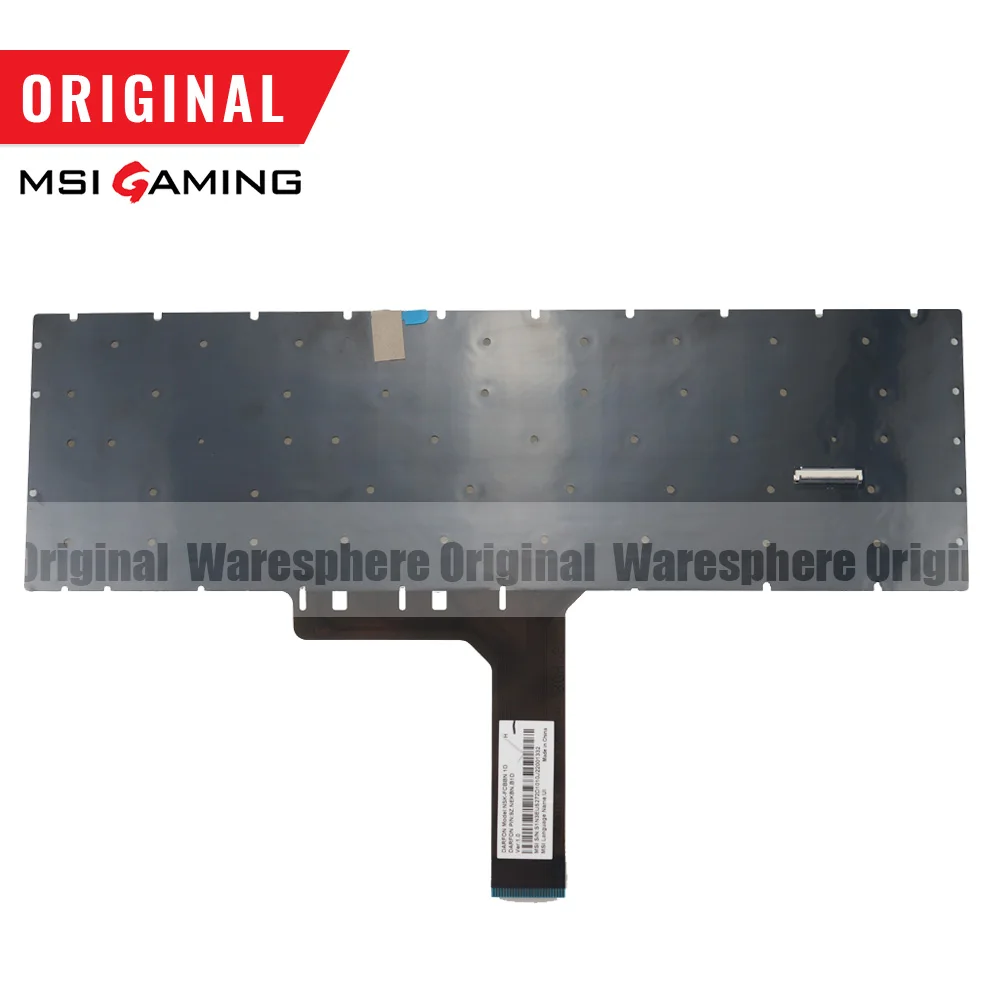 Новая Оригинальная цветная клавиатура с подсветкой США для MSI GE63 GE73 GE63VR GE73VR 9Z. NEKBN. B1D