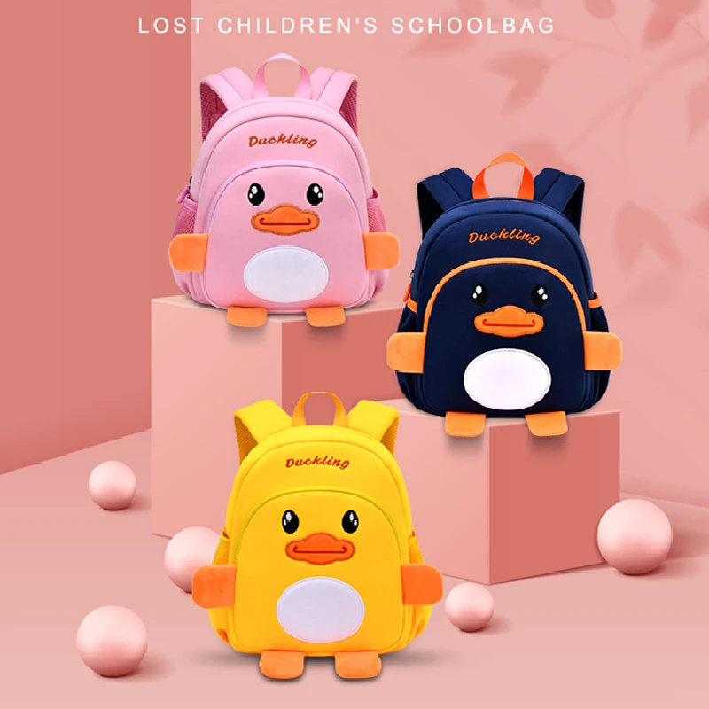 Children Schoolbag Cute Animal Kids School Bags School Anime Backpack for Girls Boys In Kindergarten Preschool Bag Kawaii Bag