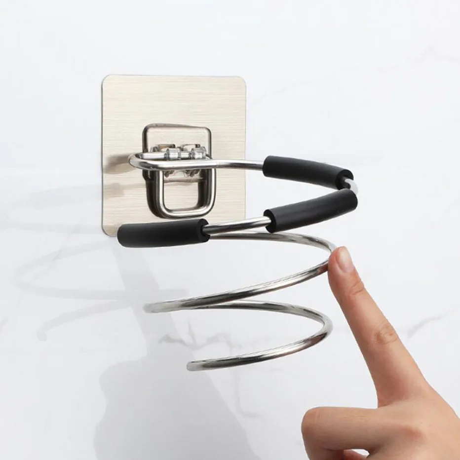 Фен для волос стойка настенного монтажа самоклеющиеся держатель стойки