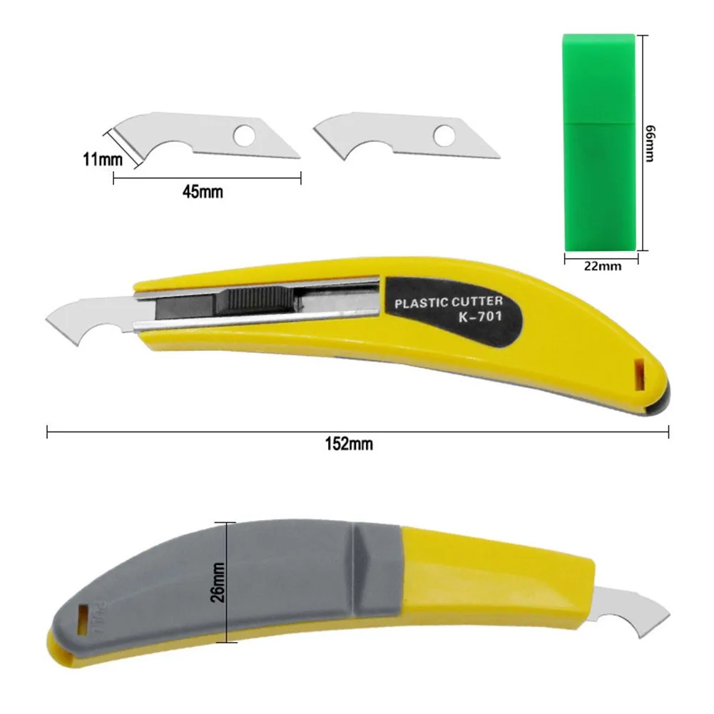 

1*acrylic Cutting Balde And 10*blade Set, Multi-purpose Cutting Blade Cutting Tool With 10 Replacement Blades Free Shipping
