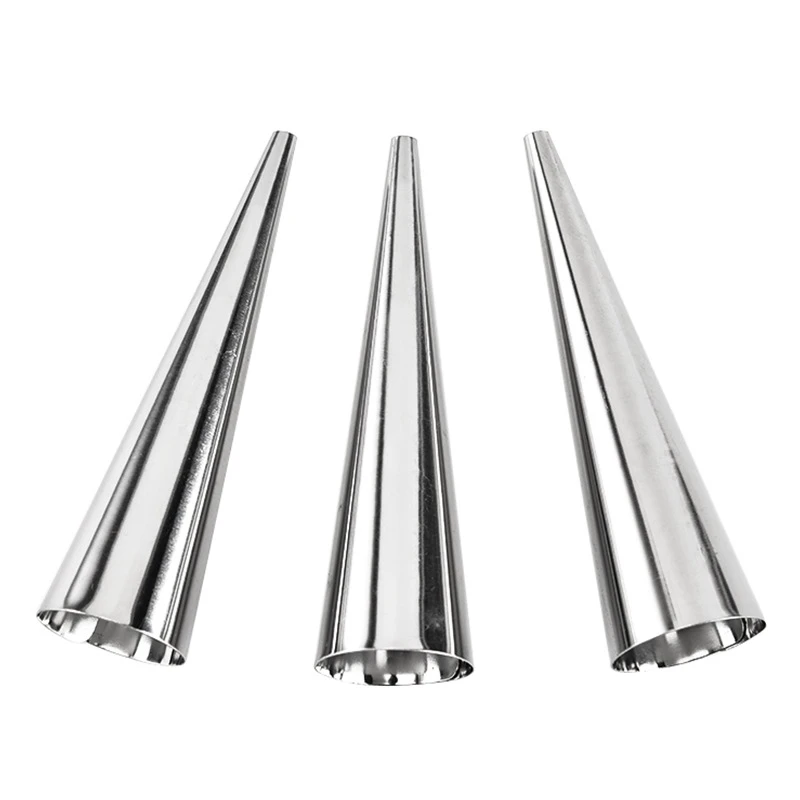 Новый Кремовый рожок формы спиральный торт инструмент прочный круассаны трубки