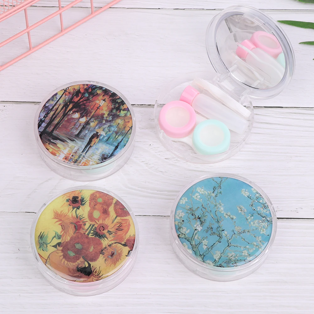 Футляр для контактных линз мужчин и женщин 1 шт. | Аксессуары одежды