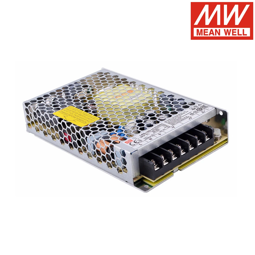 Оригинальный светодиодный драйвер MEAN WELL LRS-150-15 110/220 В переменного тока в