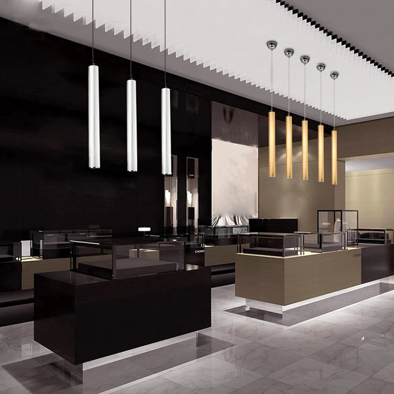 Матовая золотистая/Серебристая светодиодная Подвесная лампа 5 Вт современная с