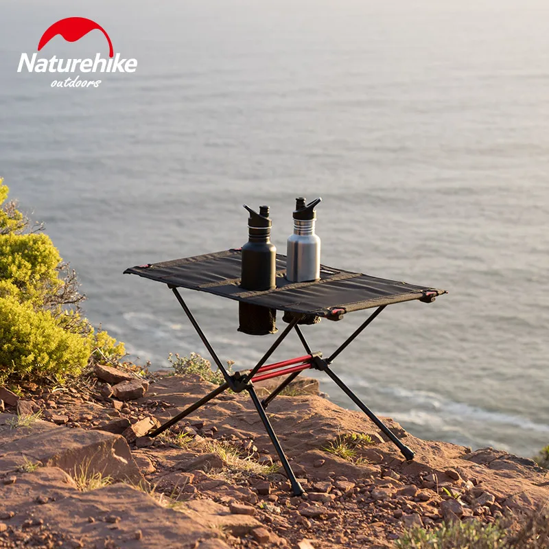 

Naturehike Camping Mini Portable Foldable Table for Outdoor Picnic Barbecue Tour Tableware Ultra Light Folding Computer Bed Desk