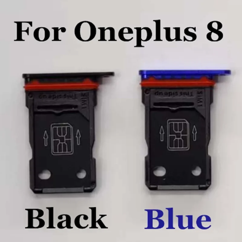 

SD Holder Slot For OnePlus 8 OnePlus8 Pro 8T Dual Single SIM Card Tray