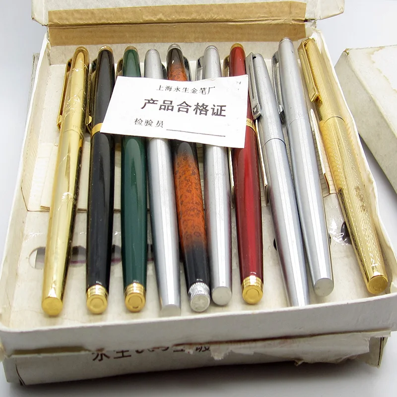 

New Old Stock Rare Vintage WingS 500 Fountain Pen Fine Nib 1997S Smooth Writing Stationery Students Daily Collection 1pcs