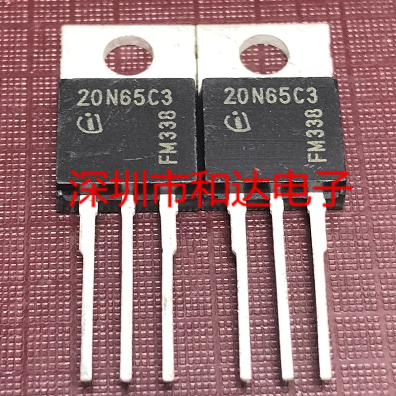 

5 шт. 20N65C3 SPP20N60C3 TO-220 650 в 20,7a